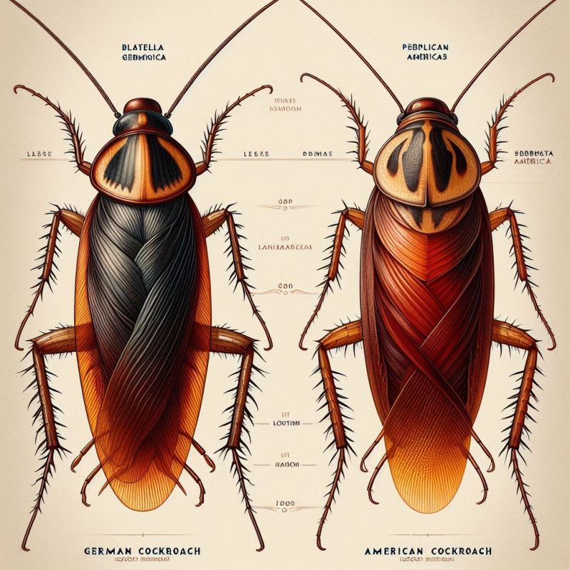 Kecoa Amerika vs Kecoa Jerman – Malaria & Zoonotic Parasitology